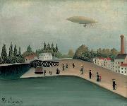 Henri Rousseau, View of the Quai d'Ivry